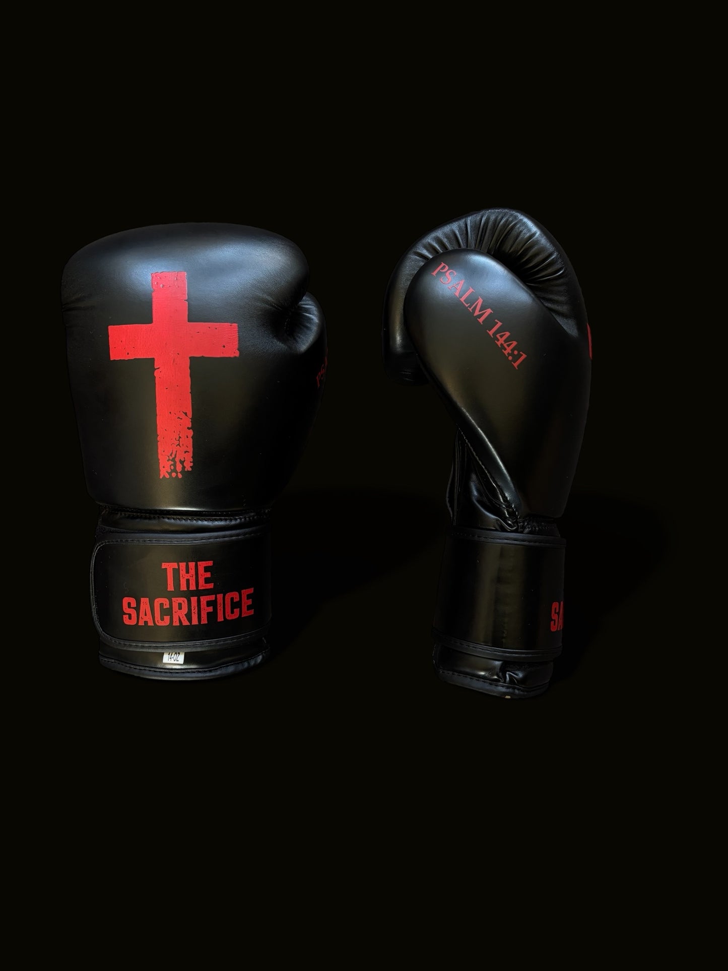 THE SACRIFICE — PSALM 144:1 gloves